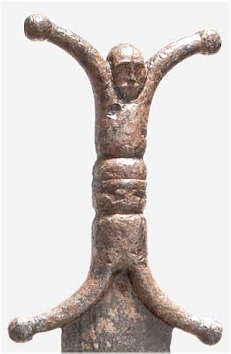 Celtic anthropoid iron sword