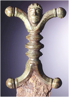 Celtic anthropoid iron sword