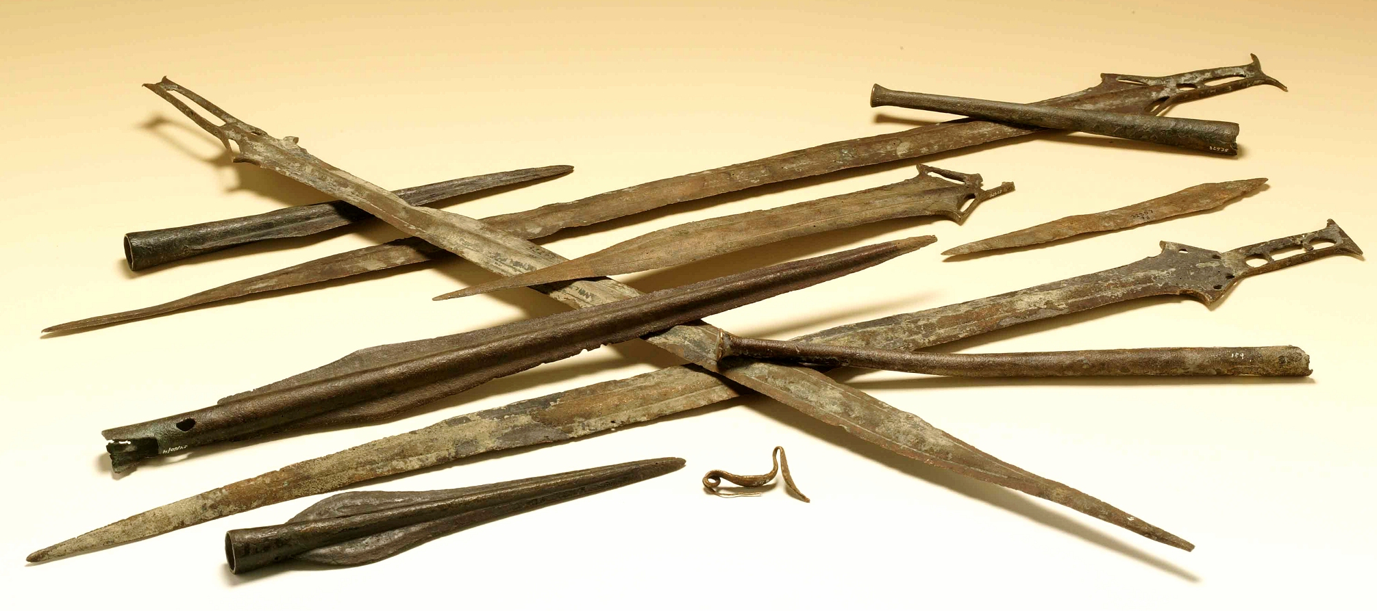 Bronze swords from the Huelva hoard