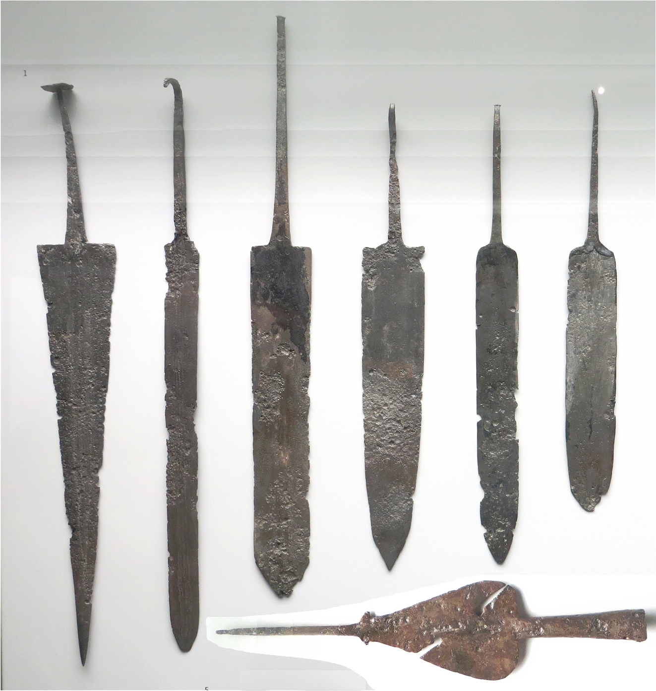 Hoard of Roman iron form Kuenzing