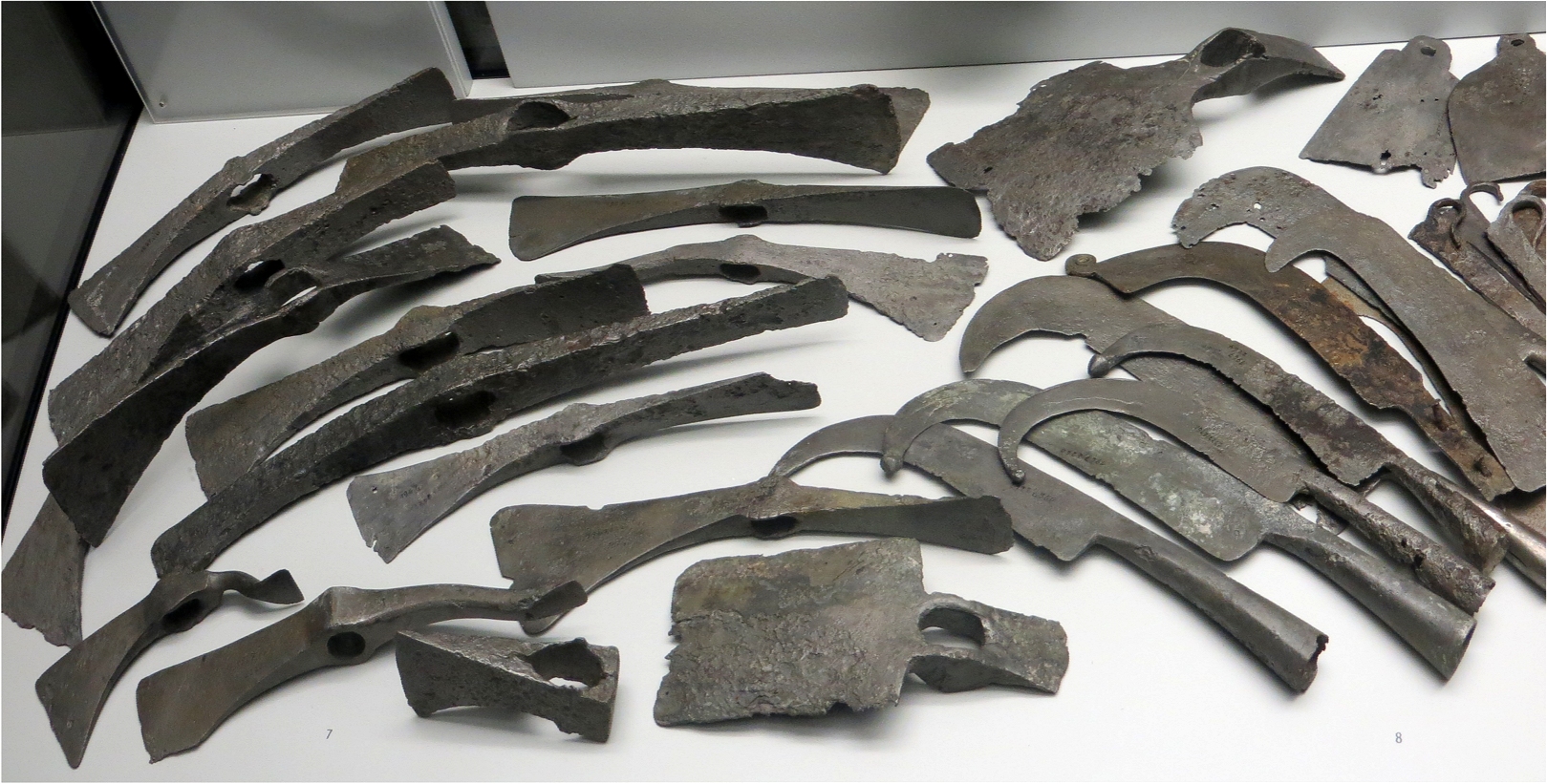 Hoard of Roman iron form Kuenzing