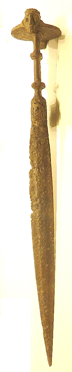 Luristan mask sword