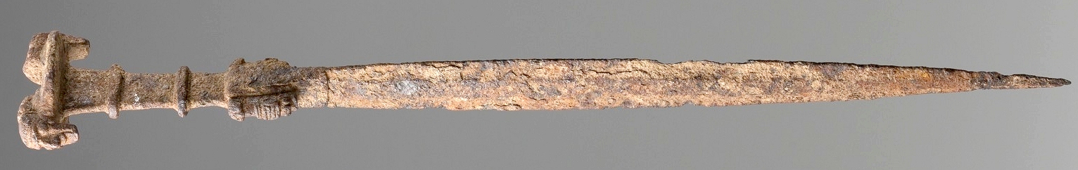 Luristan mask sword; Detroit