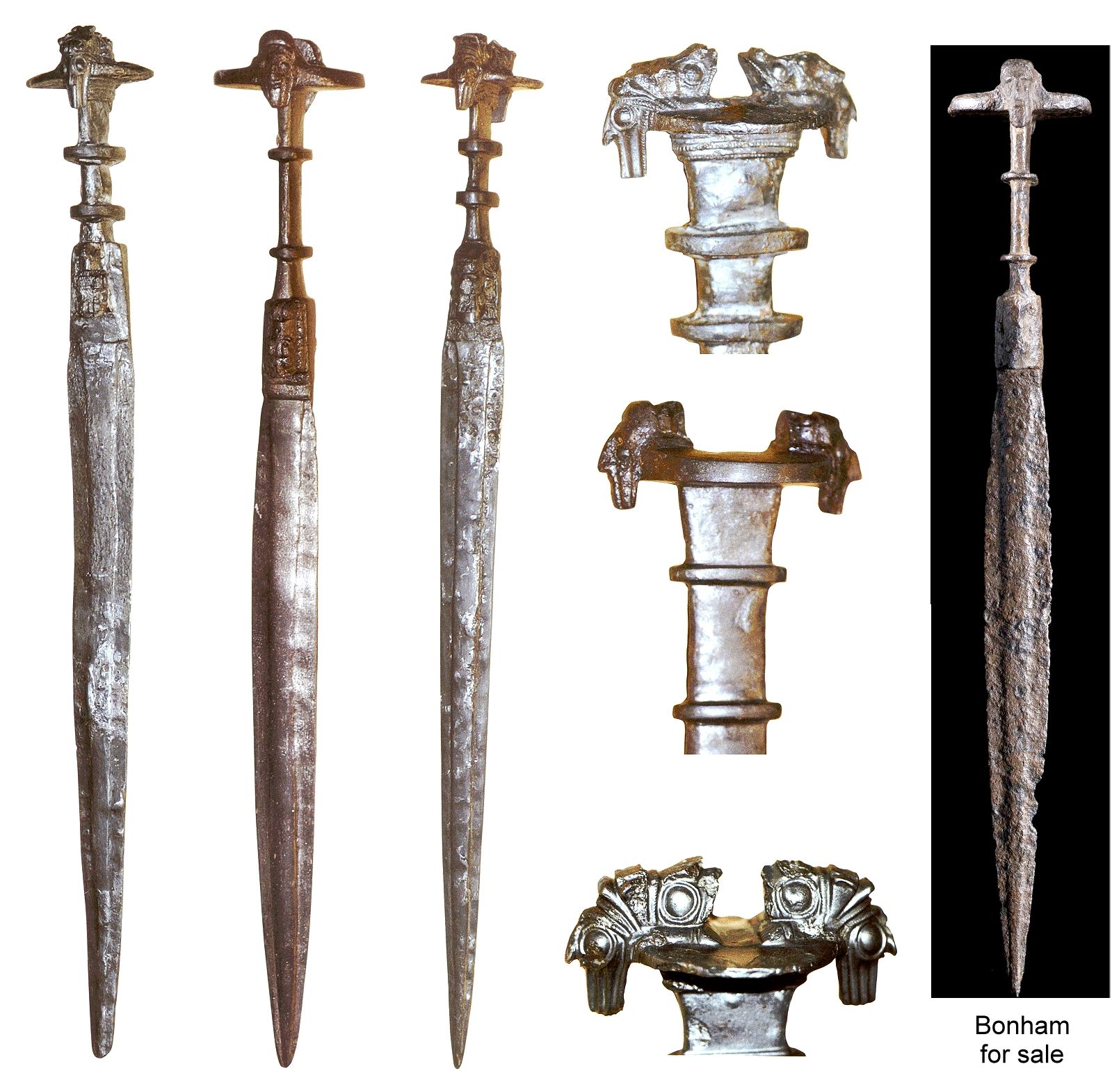 Luristan iron swords