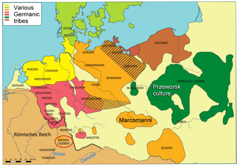 Marcomanni map