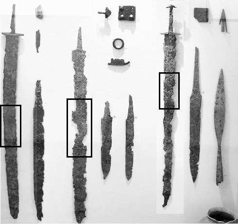 Alemanni swords from Memmingen