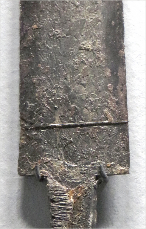 Illeruo Adal sword, palmette pattern, Moesegaard 
museum