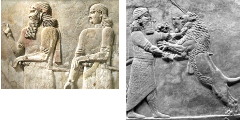 Sord bearers; Assyrian