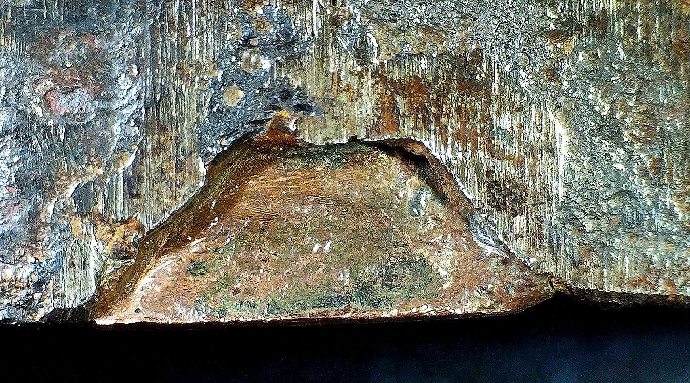 Repair edge Luristan sword