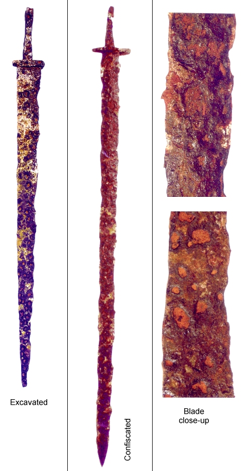 Parthian swords; 1st or 2nd century AD