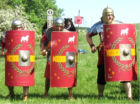 Roman legionaries