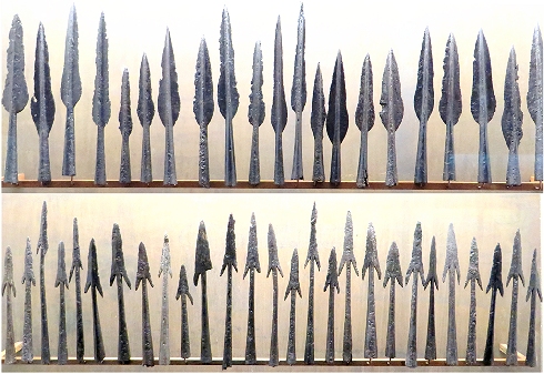 Spear and lance points from Nydam