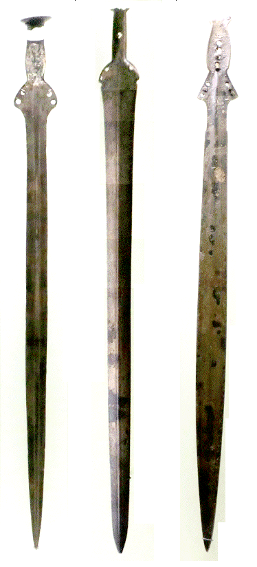 Bronze sword types