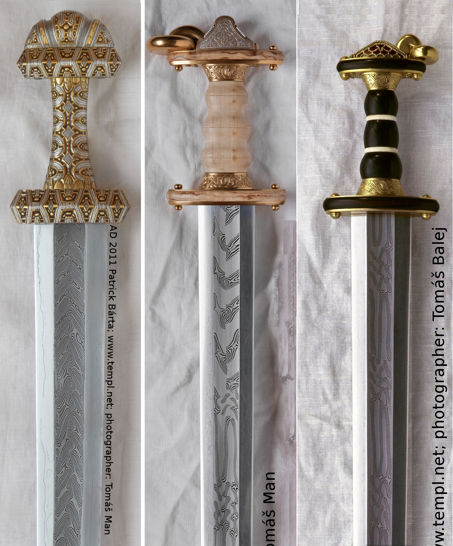 Pattern welded swords