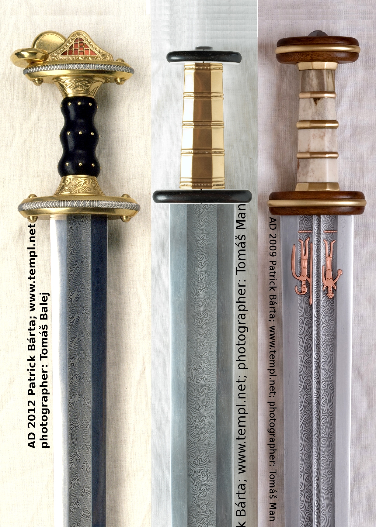 Pattern welded swords