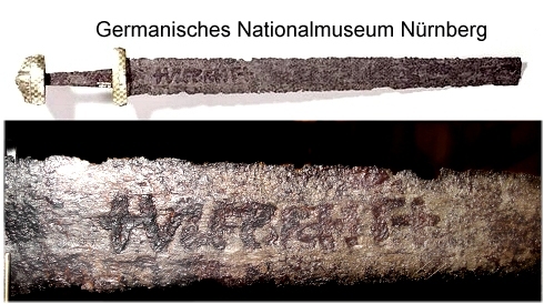 Ulfberht sword; Germanisches Nationalmuseum Nrnberg