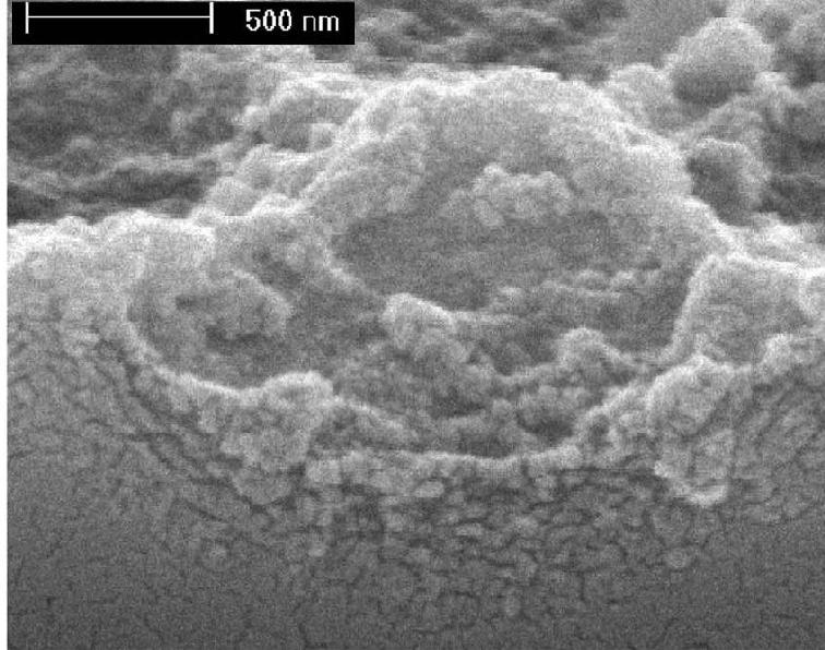 Cross section anodic SiO2