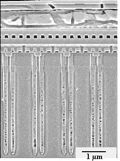 Cross section 64MDRAM