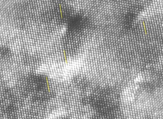 Dislocations after ion implantation