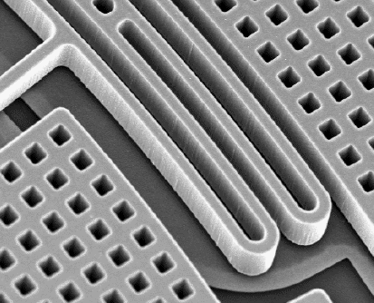 Dry-etched poly Silicon