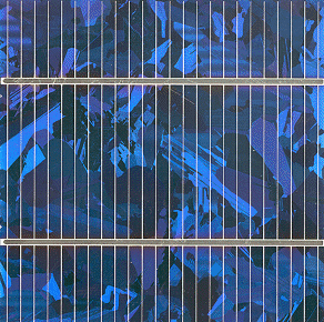 Solar cell made from multi-crystalline Si