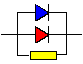 Two diodes and shunt