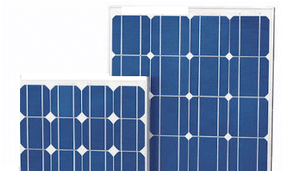 Solar modules with single crystal Si solar cells